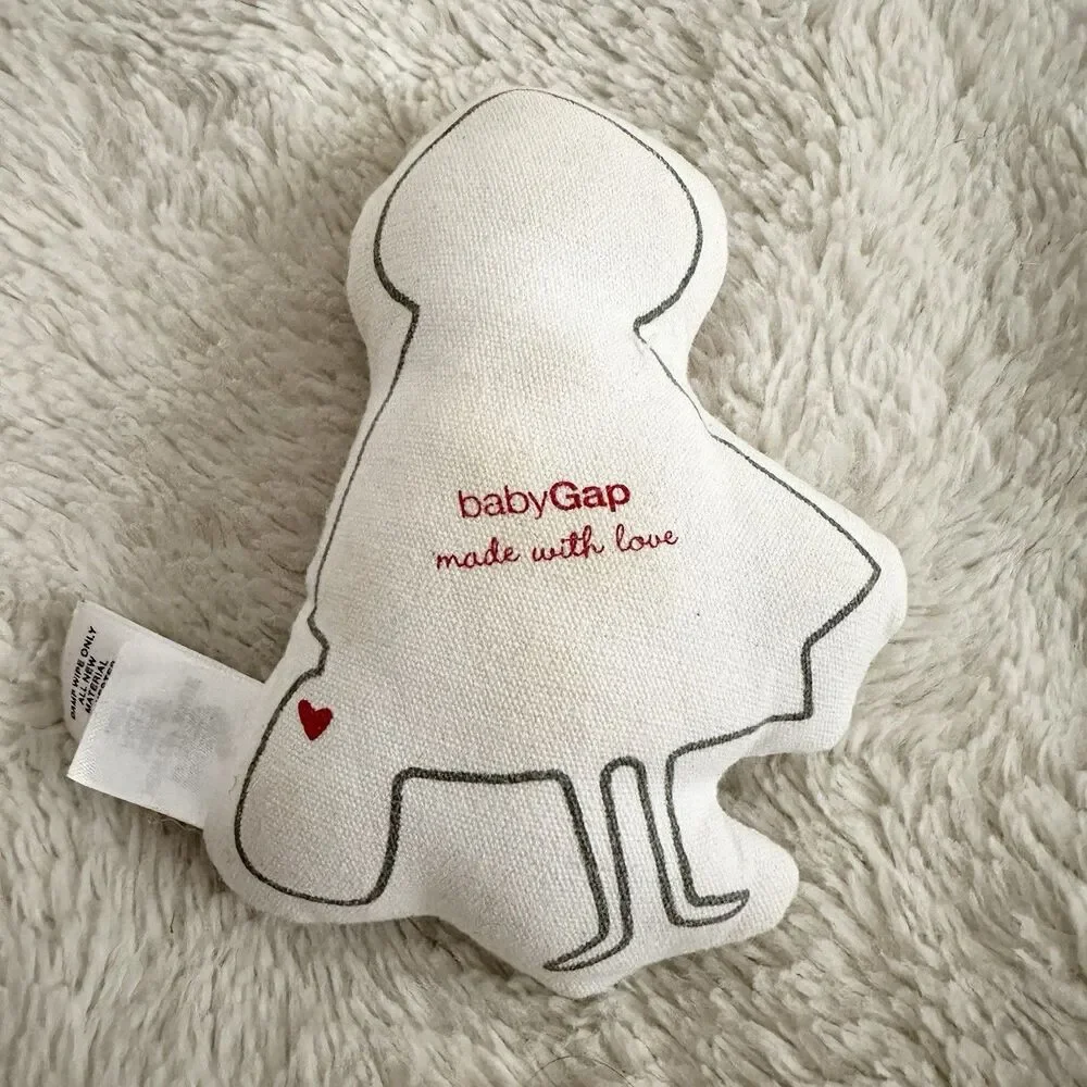 Baby Gap Red Riding Hood Soft Plush Rattle Stuffed Baby Toy Fairy Tale